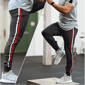CANGHPGIN Workout Joggers Mens XL Sweatpants Slim Fit Athletic Pants New W Tags